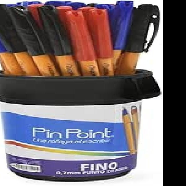 BOLIGRAFO PIN POINT AZOR 0.7MM BOTE C36 PZAS. SURT C.6